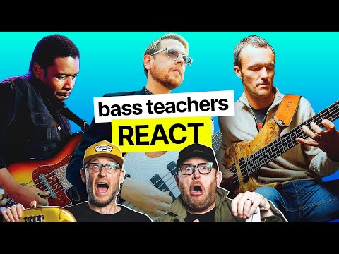 ROCK Bassist Reacts to JAZZ SHRED