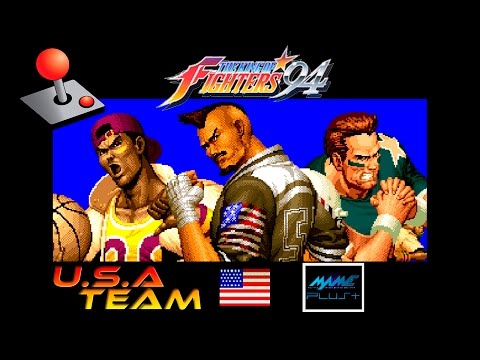 KOF 94 Arcade - USA Team