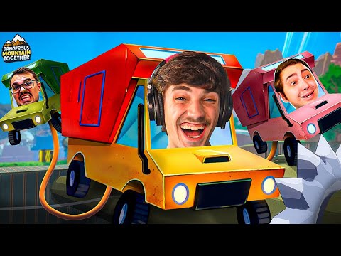 SUBINDO UMA MONTANHA DE CARRO! | Dangerous Mountain Together