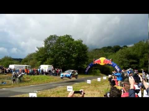 40 Meter Jump Ford Fiesta Rallye Deutschland 2012 *HD*