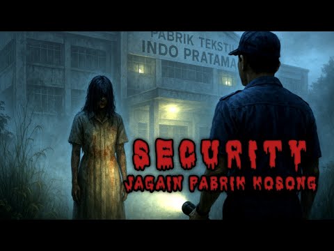 SECURITY MALAM JAGA PABRIK KOSONG SUDAH TERBENGKALAI 5 TAHUN ||Bisikan horor 
