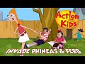 Action Movie Kids Phineas And Ferb Theme Song