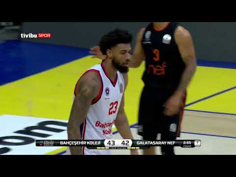 Maç Özeti:Bahçeşehir Koleji - Galatasaray Nef 19.Hafta Maç Özeti