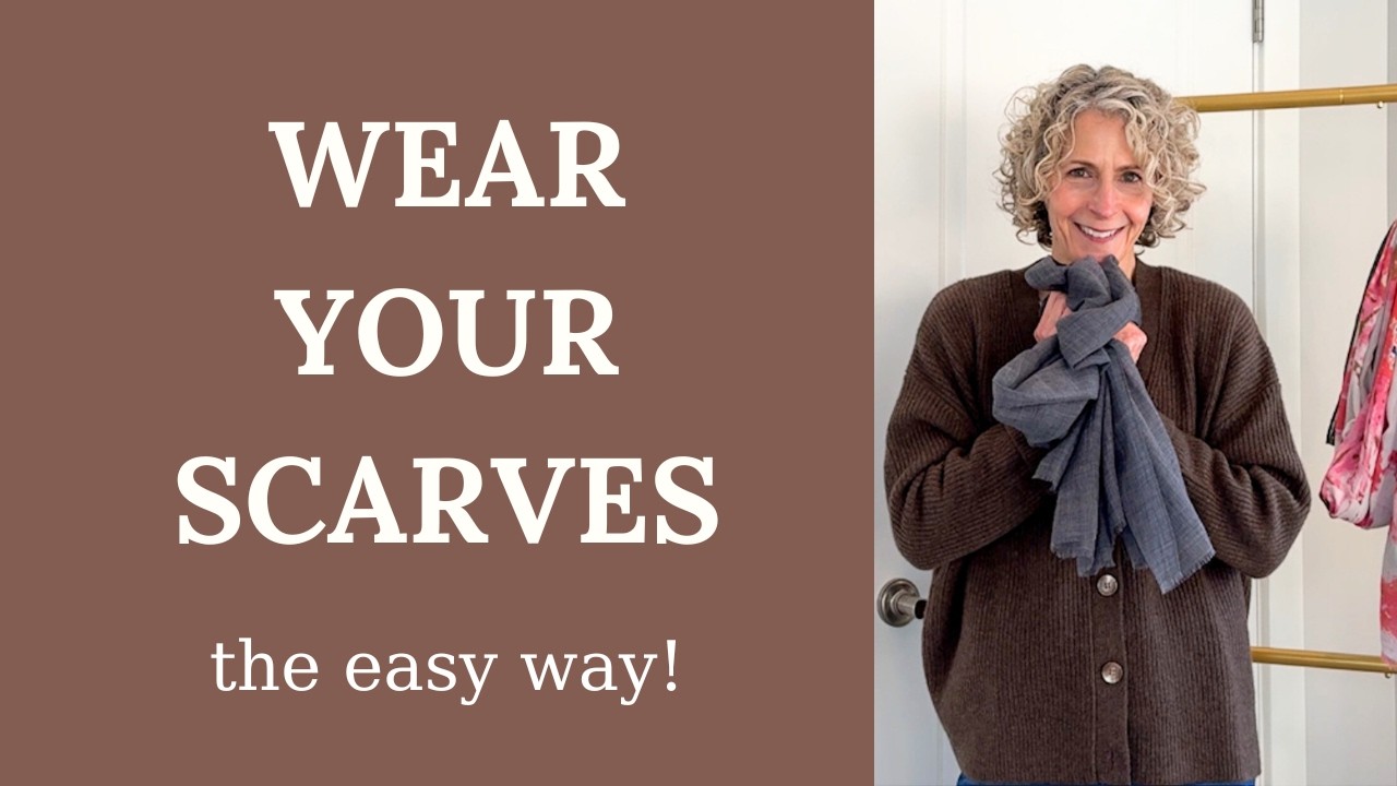 Demystifying scarves! You want to be a scarf-wearer? This one's for you!