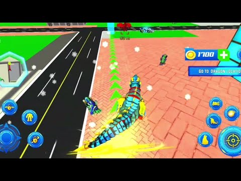 Limo Car Dino Robot Car Game-Android Gameplay #rekomendasivideo