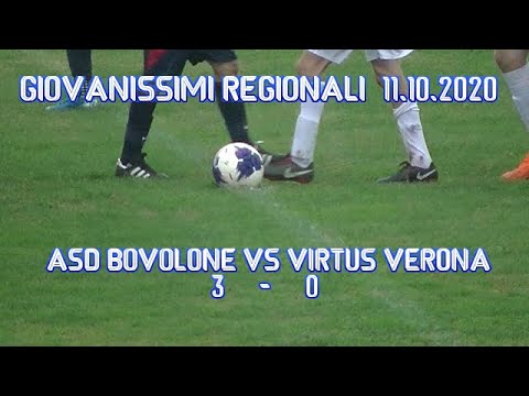 A.S.D. BOVOLONE vs VIRTUS VERONA - GIOVANISSIMI REGIONALI – 11.10.2020