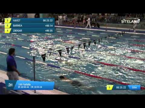 Finale dei 100 Farfalla  Assoluti Maschi Agonisti - 18 Memorial  Chiara Giavi