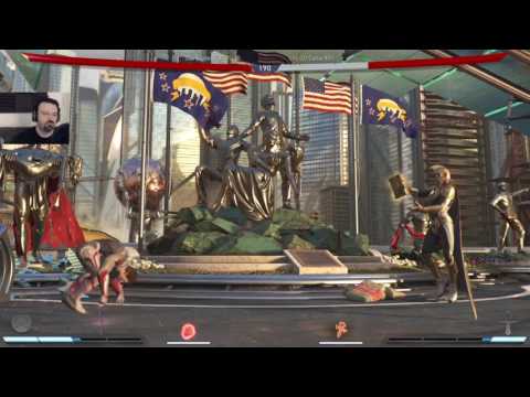 Injustice 2 1st MP gameplay pt65 - Captain Cold vs. Dr. Fate