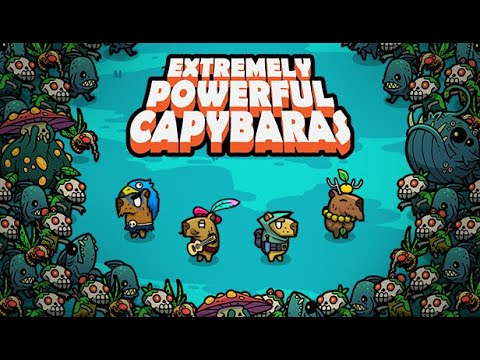 Ridiculously Cute Survivor Roguelike WITH CAPYBARAS! | Extremely Powerful Capybaras