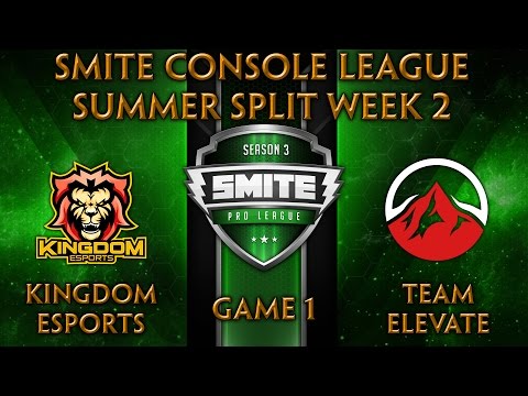 SCL Summer Split Week 2 - Kingdom Esports vs. Team eLevate (Game 1)