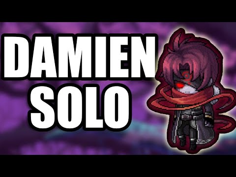 MapleStory N –  Solo Damien Boss Fight (Shadower Full Clear)