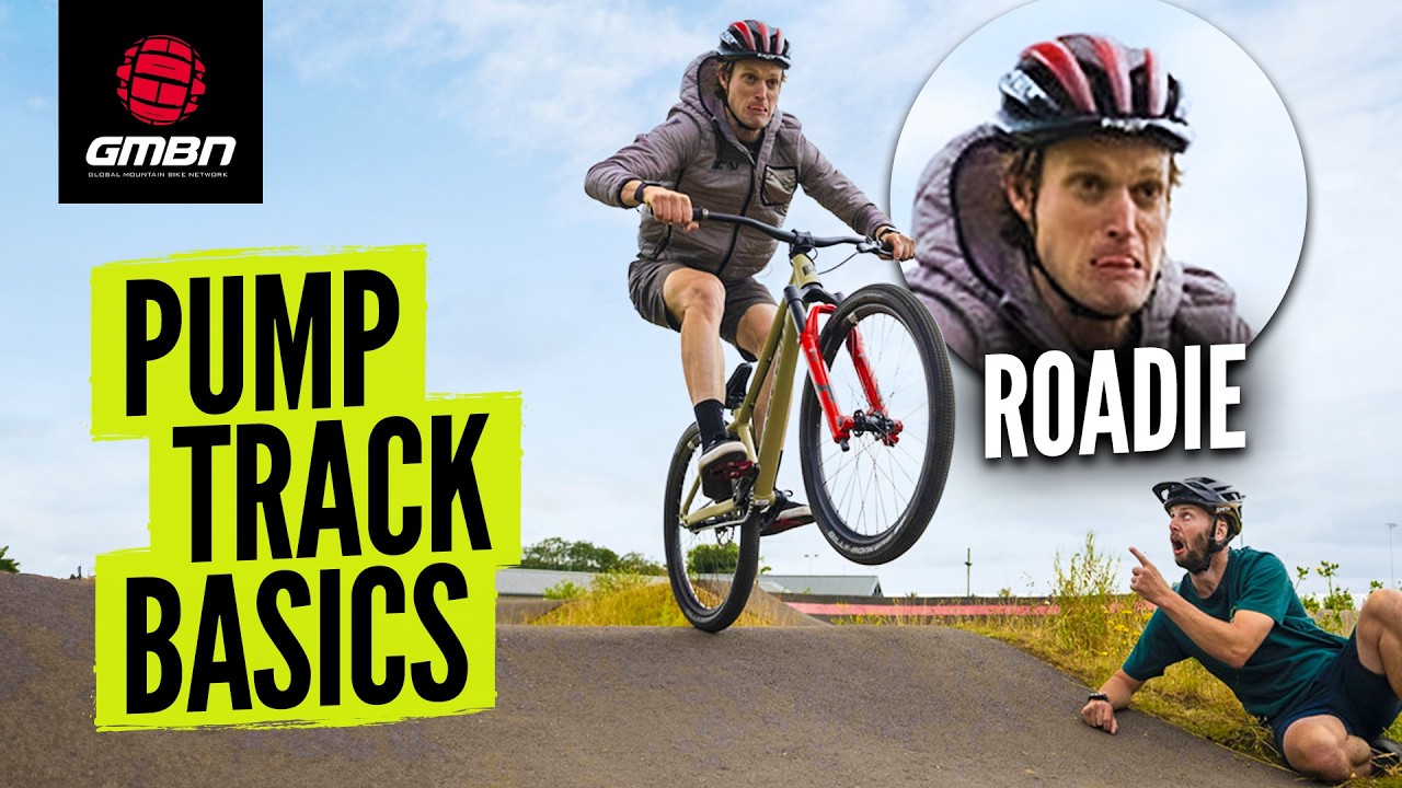 How To Ride A Pump Track | GMBN Teaches GCN MTB Skills