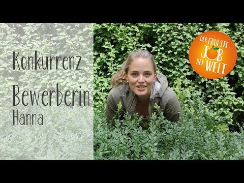 Der faulste Job der Welt - Bewerberin Hanna