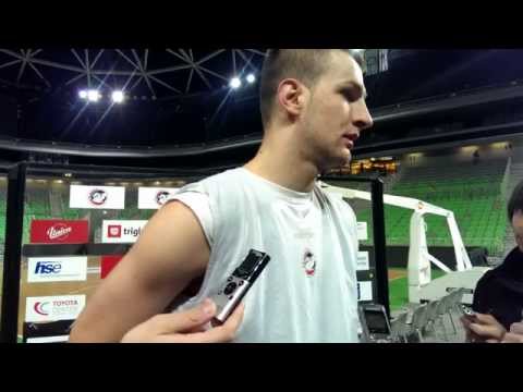 Omić pred 3. tekmo EuroCup LAST32: Union Olimpija - FC Bayern Muenchen