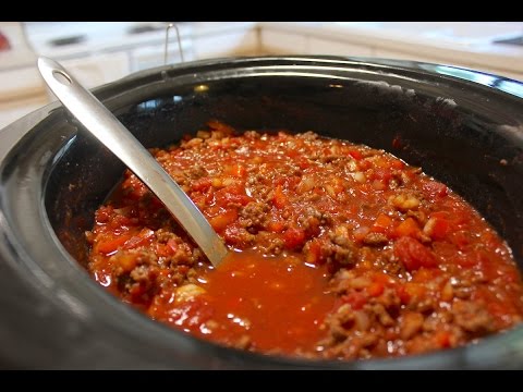 Crockpot-Chili-Rezept: Chili aus dem Slow Cooker | Rezepte für den Slow Cooker