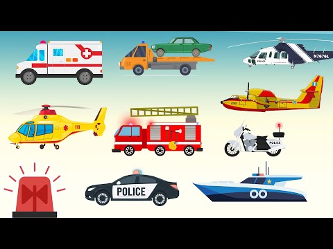 Mazzi di Soccorso con suoni reali! | Video per bambini