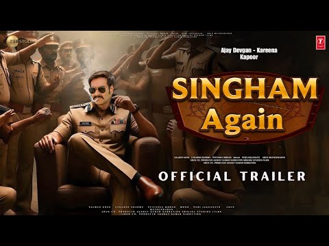 Singham Again - Trailer | Ajay Devgan | Kareena Kapoor | Arjun Kapoor | Tiger S | Deepika P | 2024