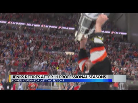 Komets captain AJ Jenks retires from professional hockey