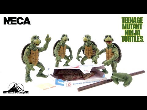 OPTIBOTIMUS REVIEWS: NECA TOYS TMNT 1/4 Scale BABY TURTLES ACCESSORY SET