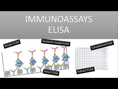 The Principle of Immunoassays/ ELISA (Enzyme Linked Immunosorbent Assay)