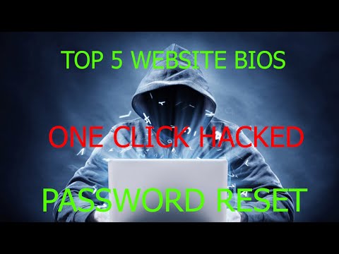 TOP 5 WEBSITE BIOS PASSWORD 5 WAYS TO RESET