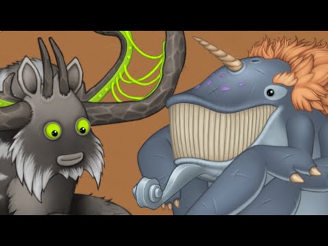 Rare flum ox and bowhead duet (Amber island duet) - My singing monsters