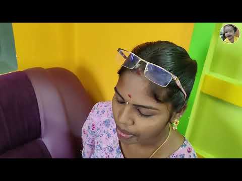 கண் கண்ணாடி தன் தலையில் இருப்பதை கூட மறந்துவிட்டு வீடெல்லாம்  கண்ணாடியை தேடும் ரீத்தா 😂😂