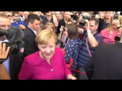 Am Arbeitsplatz der Bundeskanzlerin