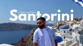 Santorini em 4 Dias: Daily Vlog na Grécia, entre Fira, Oia, Sunset, Kamari Beach!