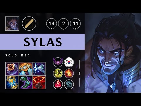 Sylas Mid vs Nunu & Willump - KR Master Patch 25.07