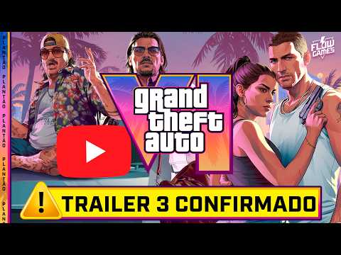 GTA 6 ROCKSTAR ANUNCIA DATA DO TRAILER ESTENDIDO- #flowgames