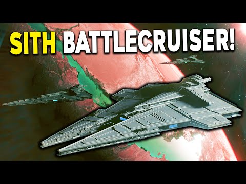 TERRIFYING Sith Battlecruiser! - Harrower-class Dreadnought Explained