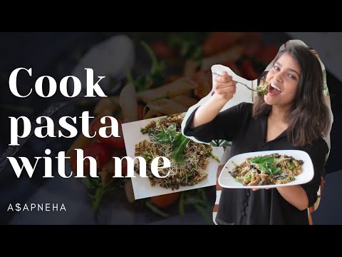 Cook HEALTHIEST Vegan Pasta with me | Alfredo, Pesto, Broccoli, all the goods