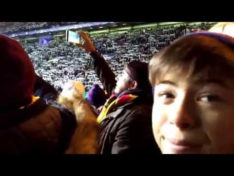 You´ll never walk alone - Celtic vs Barça Champions League 23-11-2016