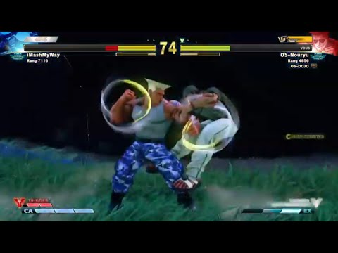 iMashMyWay (Rashid) vs OS-Nouryu (Guile)  SF5