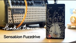 Video thumbnail for Heather Brown Electronicals Sensation Fuzzdrive by Pedal of the Day