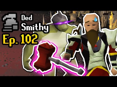 Game Changing Method for Grinding the Dragon Warhammer!! - OSRS Ironman Progress #102 | Ded Smithy
