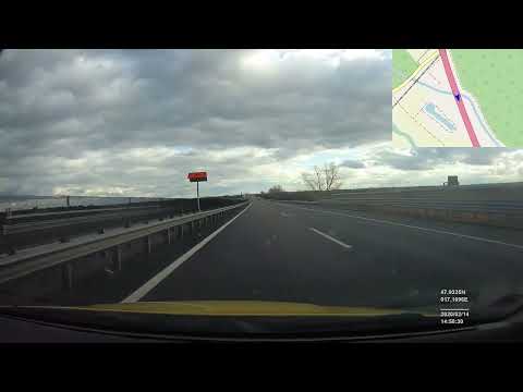 Hungary. Motorway M15, Rajka — Levél, 2020, 1x