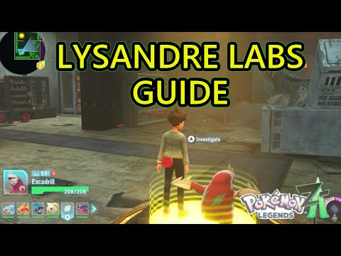 Pokemon Legends ZA Lysandre Labs Walkthrough and Guide. Elevator Key Location Guide.