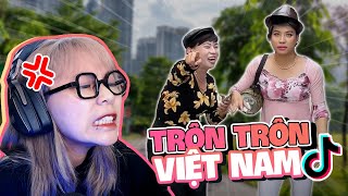 MisThy reaction trend TikTok Trôn trôn Việt Nam. Ức chế suýt đập màn hình vì!?