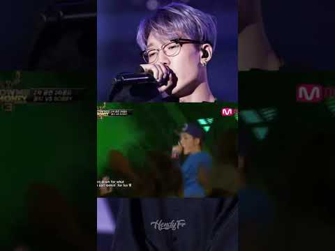 bobby shocked the audience at smtm 3 #ygentertainment#mnet#smtm#ikon#bobby#shorts#dok2#thequiett