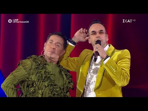Ο Μαζωνάκης και ο Μουζουράκης σε ένα μοναδικό ντουέτο που θα μείνει αξέχαστο...| The Voice of Greece