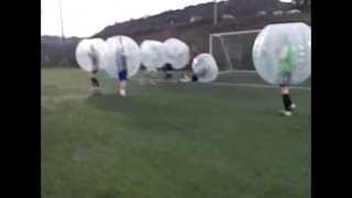 preview picture of video 'Bubble Soccer in Sligo at Cleveragh Astro'