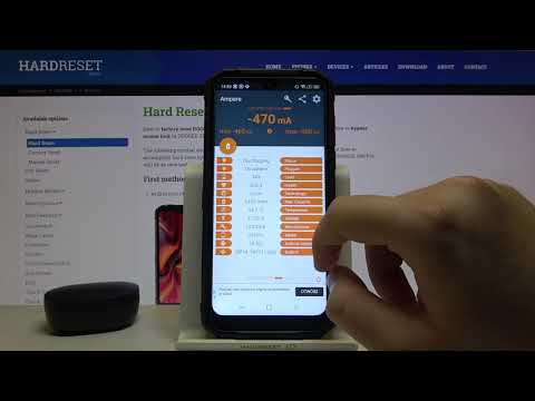 How to Check Battery Info in DOOGEE S96 Pro– Ampere App