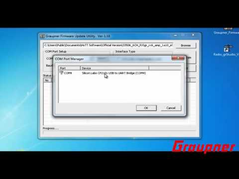 Update instruction receiver GR12 GRAUPNER HoTT   YouTube
