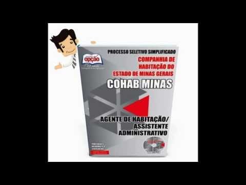 Apostila COHAB Minas 2015 - Agente de Habitação / Assistente Administrativo