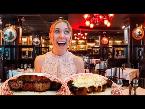 We Tried a Steakhouse Made Famous by a Murder | Sparks Steak House NYC