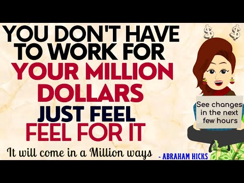 Abraham Hicks 2023 | Feel for you Money and it will come Million Times in a Million ways🤑💲