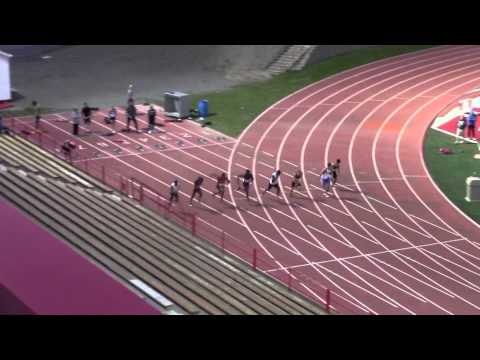 Provincial FQA 2013 Finale 100m Sénior Homme