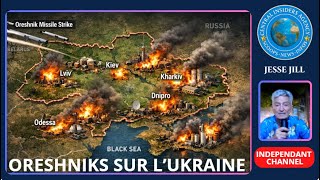 DEUX ORESHNIKS SUR L'UKRAINE(LVIV & KIEV ?).ZELENSKY COMATEUX L'OTAN STATUFIÉ. LES USA N'ONT RIEN VU